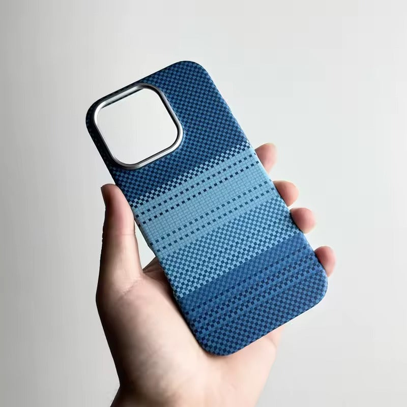 Kevlar Case for iPhone 16 Pro | Blue Kevlar Case for iPhone 16 Pro | Blue